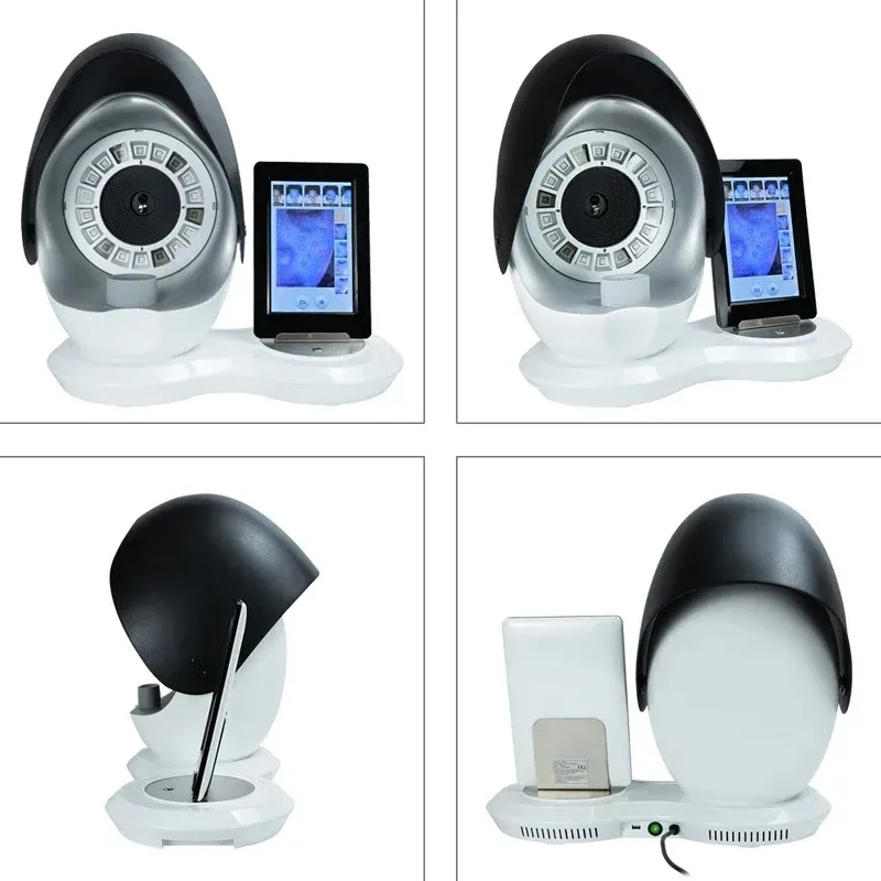 Rilevatore di alta qualità Analisi facciale profonda 3D Analizzatore digitale della pelle Analizzatore portatile per test della pelle