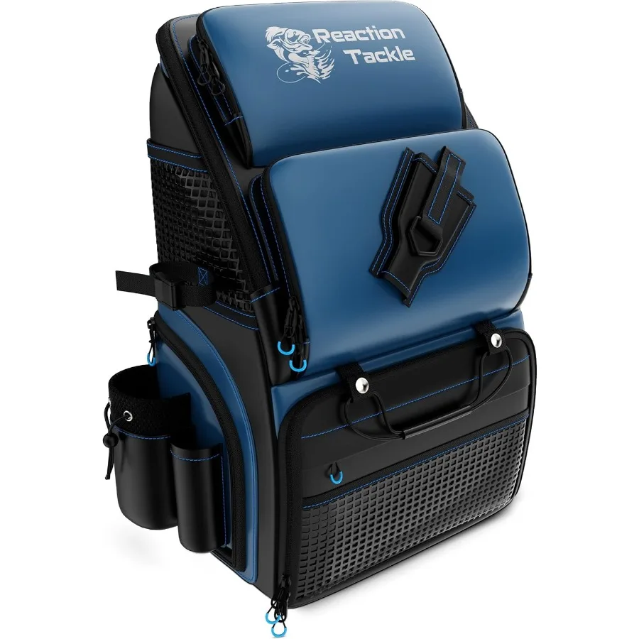 

Fishing Tackle Bag for Salt Water Environments Durable 1000D PVC Waterproof Material Tackle Box Organizer with Adjustable Divid