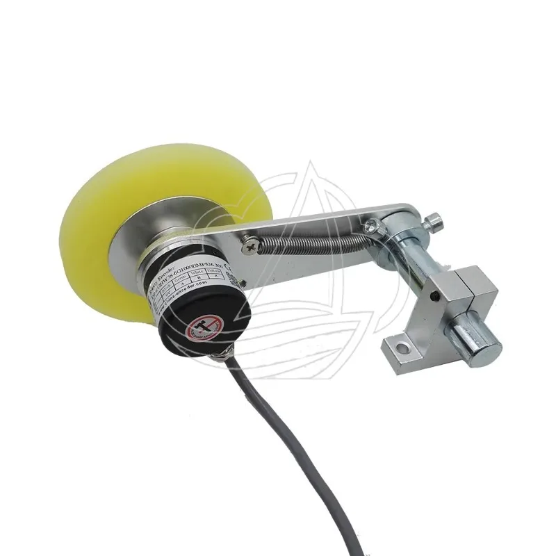 Metal Spring Encoder Mount Bracket Non-Slip Synchronizer Stand Cold Bending Machine Measuring Wheel Holder