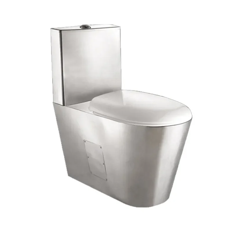 Water Saving Deodorant 304 Stainless Steel Toilet With Water Tank For Prison Public Restroom
