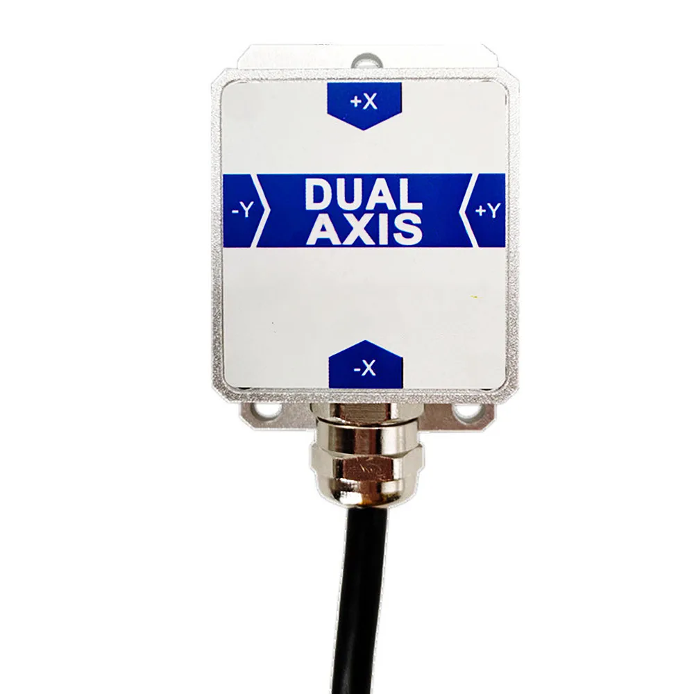 MSK227S Dual Axis Tilt Sensor Inclinometer  Modbus Output Serial RS232 RS485 TTL Interface Digital Biaxial Dip Angle Level Meter