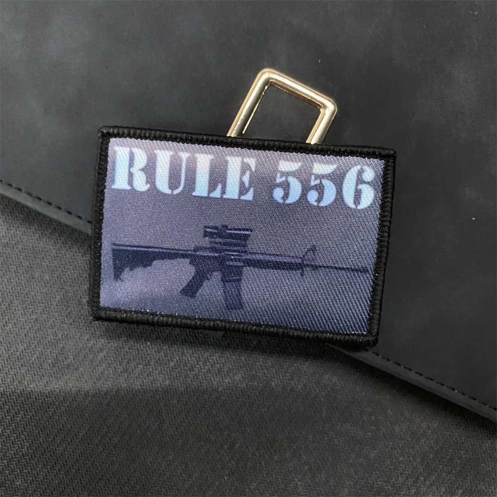 خطاف رقعة بشعار عسكري تكتيكي ، الولايات المتحدة الأمريكية ، الذراع اليمنى لحقيبة ظهر العالم المجاني ، ملصق الخوذة ، القاعدة AR 15 ، الروح المعنوية #5