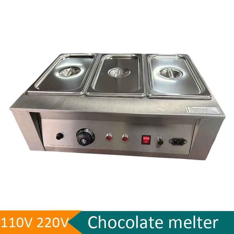 Factory Price Chocolate Tempering Machine High Quality Insulation Chocolate Melting Thermostat Machine Catering Equipment