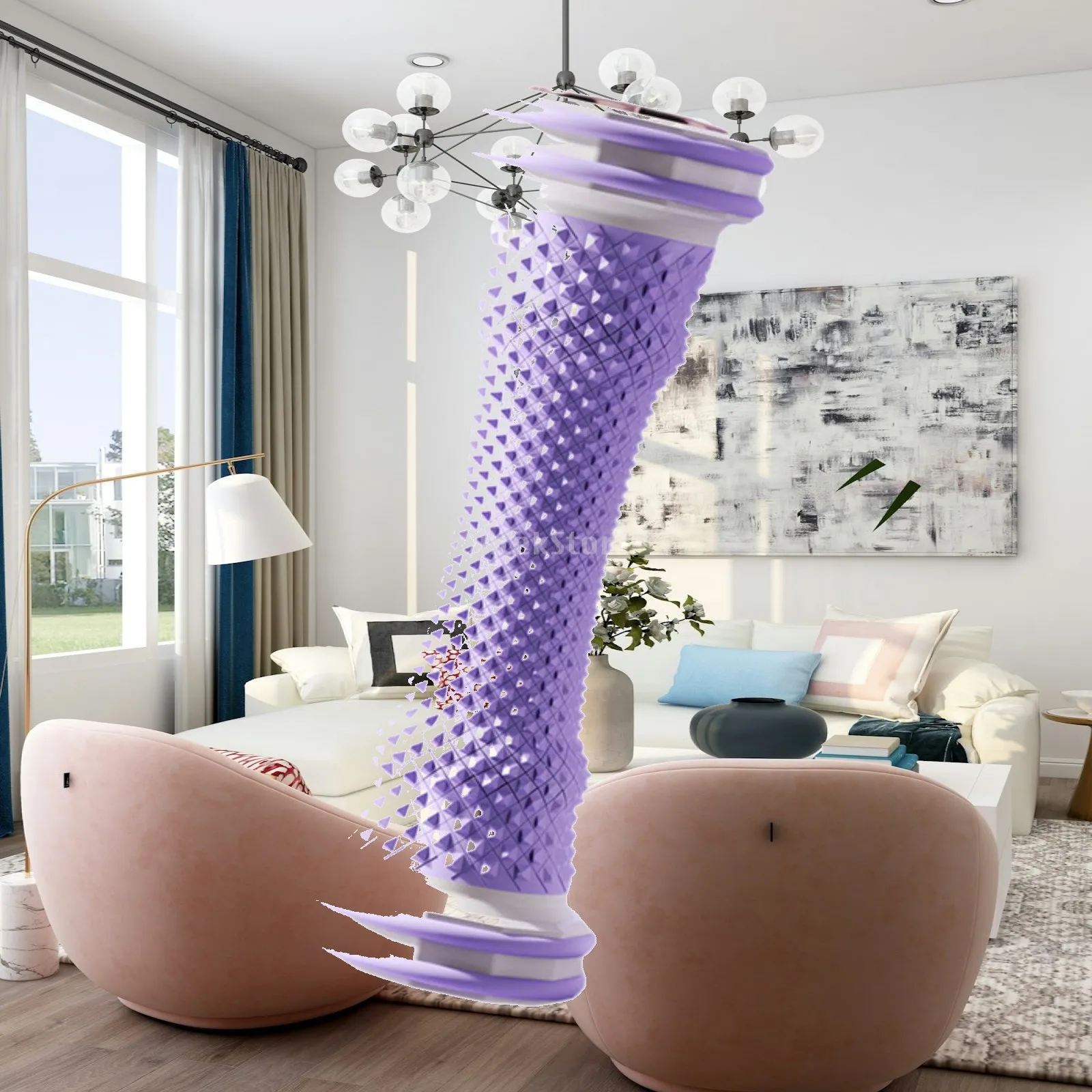 Non Slip Foot Roller Massager for Fitness and Recovery Deep Tissue Massager for Soles Legs Feet