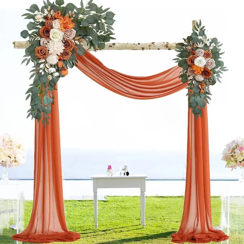 Artificial Arch Flowers Swag for Boho Wedding Baby Shower Ceremony Flower Garlands Arrangement Reception Backdrop Decor