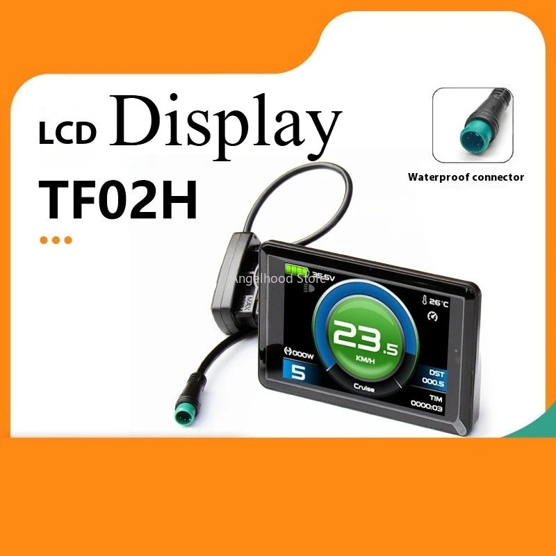 

24 В 36 В 48 В KT Quantum TF02H цветной экран дисплей горный велосипед электромобиль водонепроницаемый разъем аксессуары