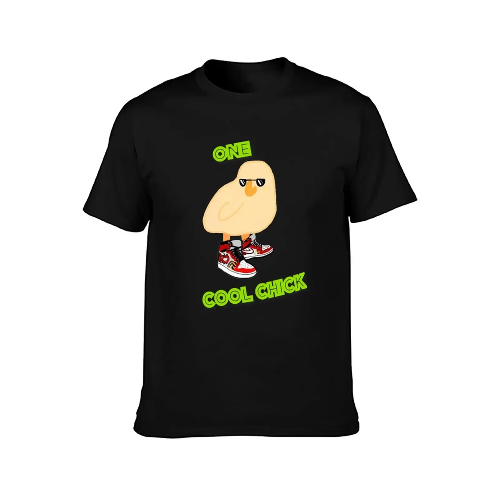 One Cool Chick T-Shirt summer clothes anime anime stuff mens t shirt graphic