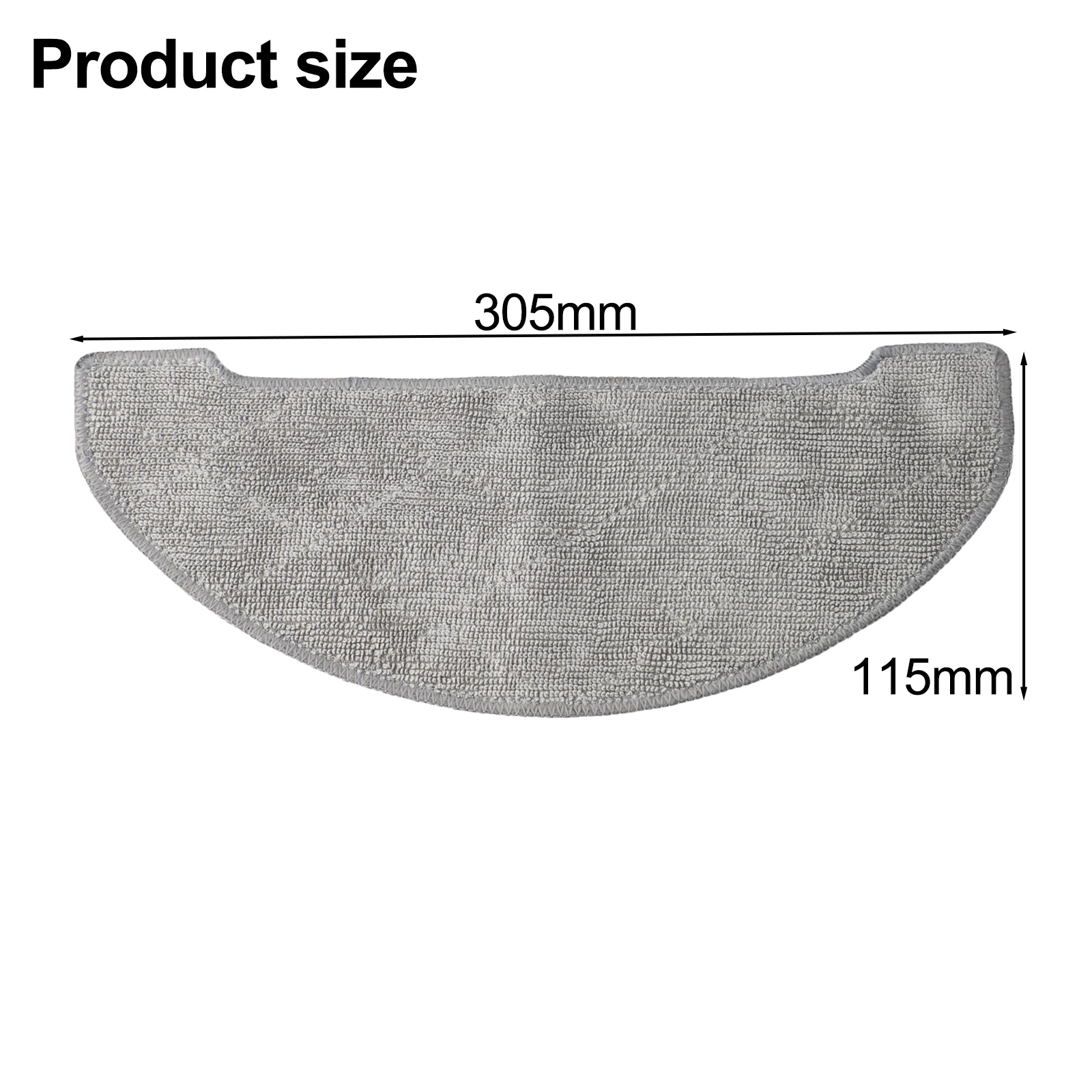 Cleaner Replacement Mop Cloths As Shown Tuvio Mop Cloth Hygienic Flooring Long for service Life Pet Easy Installation