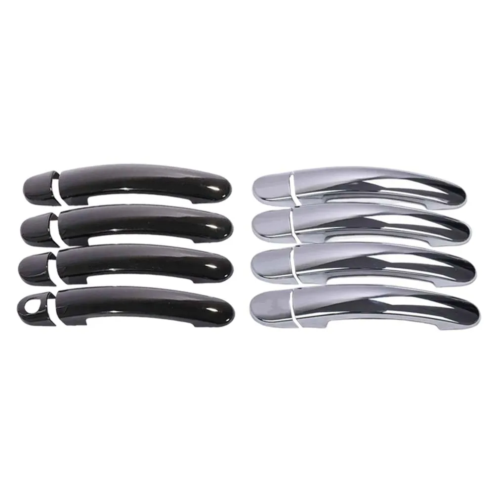 Car Upgrade Door Handle Cover For Seat Altea 2006-2019 Silver Black Cars Accessories Styling Upgrade Modify A Car
