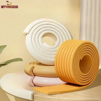 2 מ 'צורה חדשה נוספת בטיחות התינוק עבה בטיחות ריהוט שולחן מגן קצה פינת שולחן כיסוי מגן פינות פגוש שומר