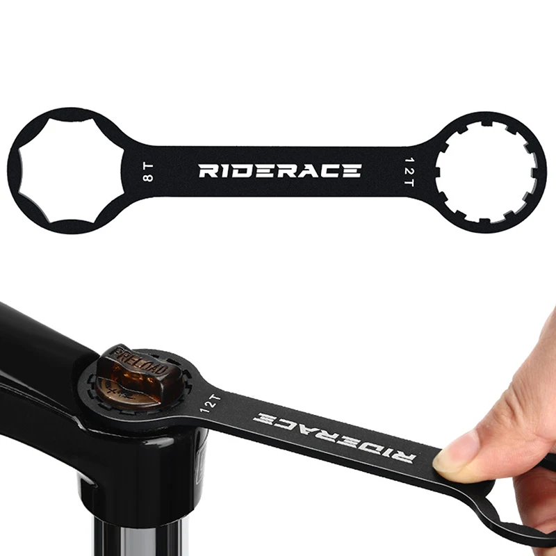 

Bicycle Front Fork Wrench Spanner For Mountain Bike Suspension Cap Removal Installation Tool Bicycle Repair Tool