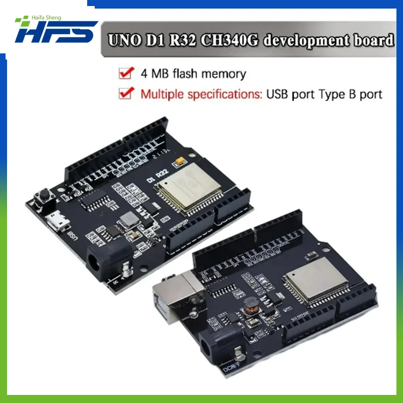 

ESP32 For Wemos D1 Mini For Arduino UNO R3 D1 R32 WIFI Wireless Bluetooth Development Board 4M Memory One