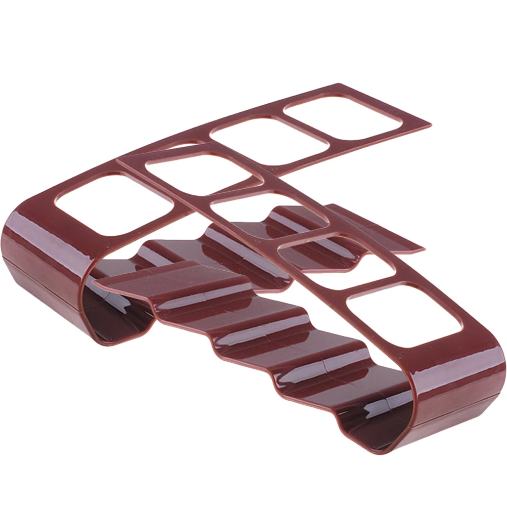 

2 Pcs Remote Control Storage Rack Dresser Organizer Holder Manager Nightstand Iron