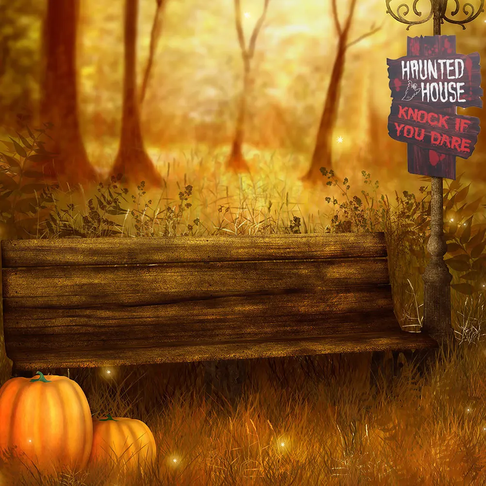 2 قطعة علامات ساحة الهالوين حصة عشب متينة لتزيين الحفلات الداخلية والخارجية لوحات إعلانات الهالوين ديكور #2