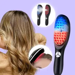 Electric Massage Comb Spray Anti-hair Loss Meridian Head Massager Light Therapy Hair Comb Color Hair Massage Beauty Hair Care