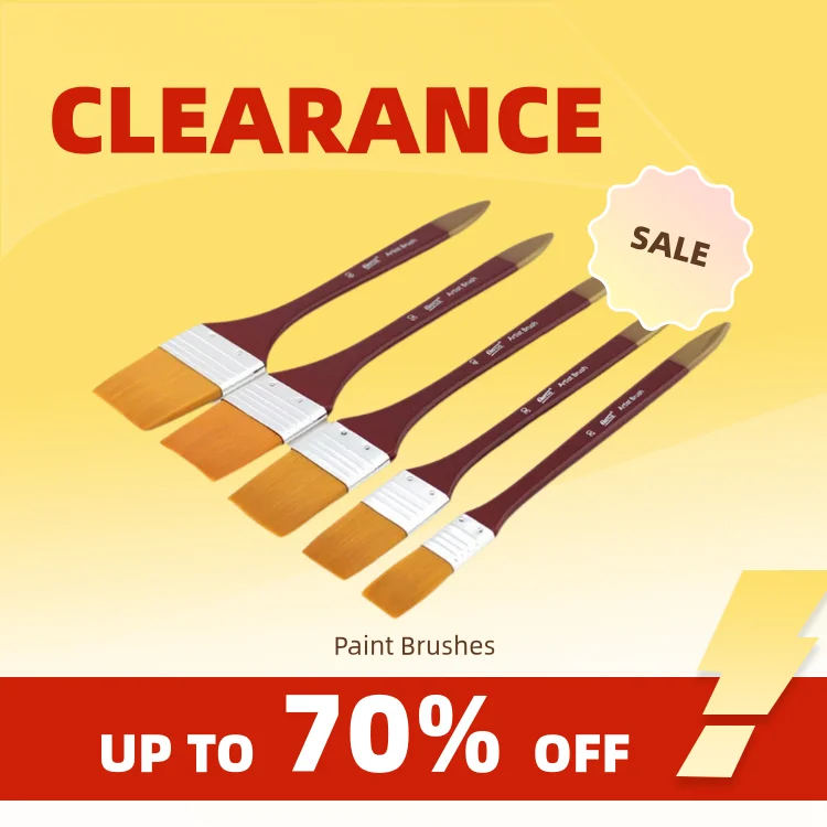 Clearance_Paint Brushes_Continuous updates