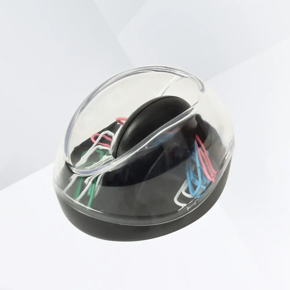 Paperclip Holder Creative Desk Organizer Strong Paper Clips Storage Box Office Supplies Cute Accessories