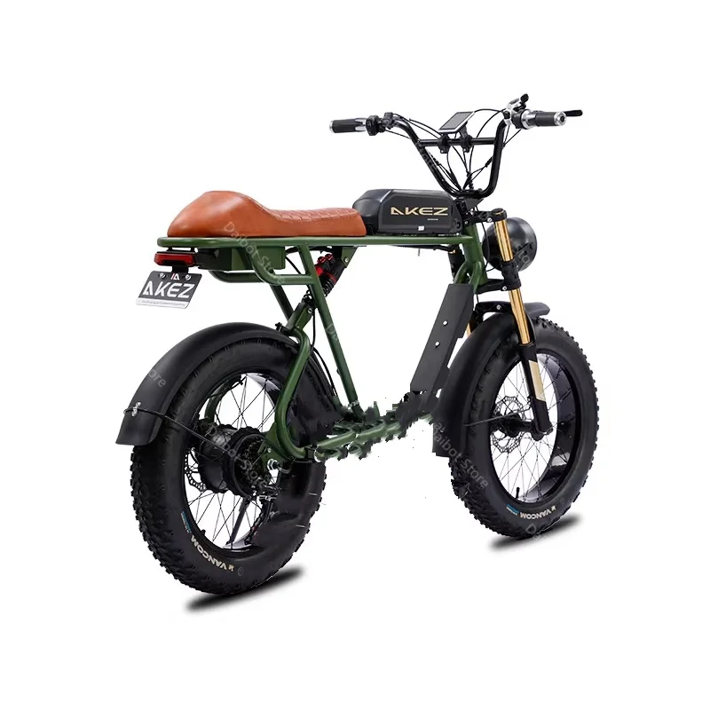 Us Stock Off Road Electric Mountain Bike Adults Removable Battery 48V 13AH/26AH 750W Electric Motorcycle Bicycle For Man Women