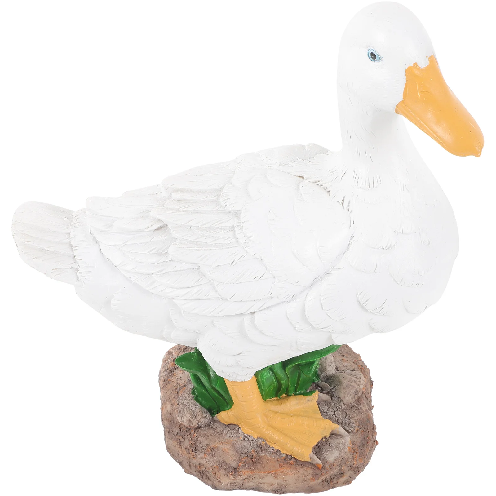 

Outdoor Simulated Duck Ornaments Figurine Realistic Model Pond Decoration Statue Figurines Resin Simulation Garden Tiny Ducks