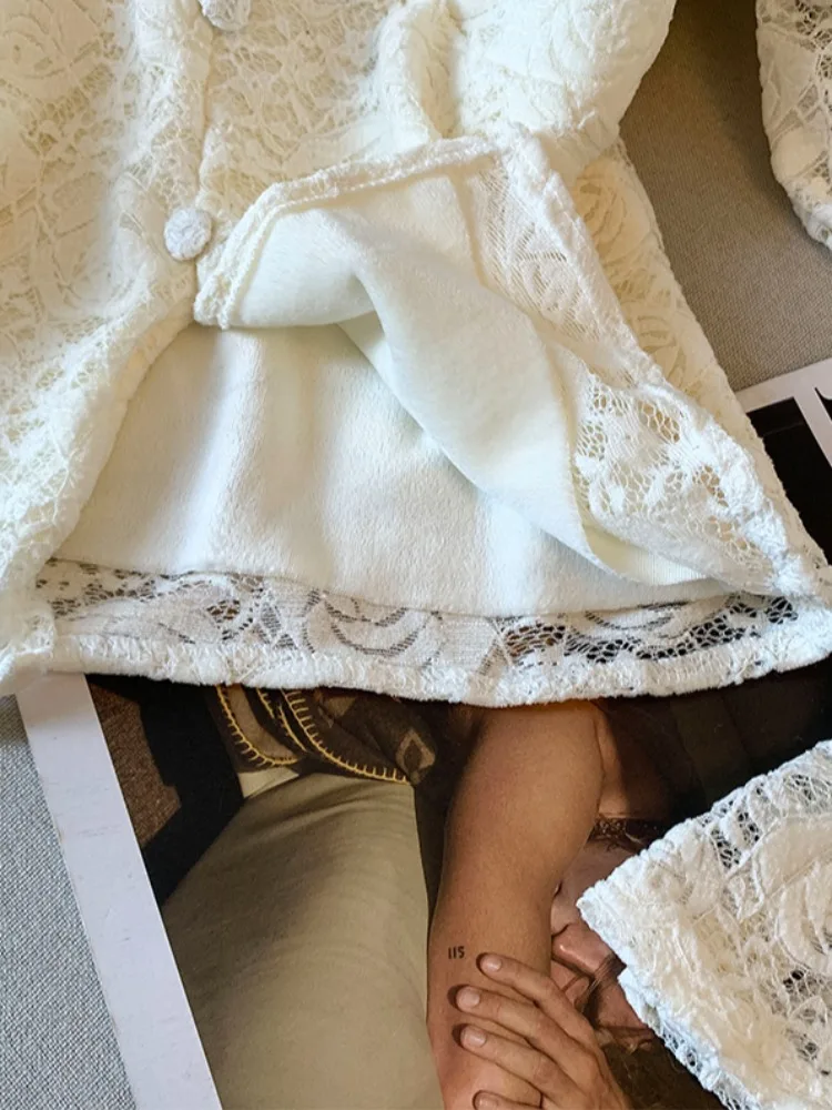 Fce اصطف V-Ne الدانتيل قاعدة irt المرأة الخريف الشتاء التخسيس ort Sle النسخة الكورية تخفيف Sle محبوك #4