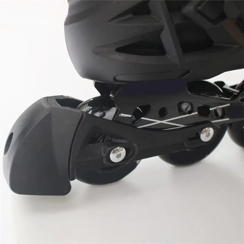 인라인 스케이트 용 범용 교체 브레이크 패드 헤비 듀티 ABS 소재 스케이트 롤러 블레이드 제동 블록 어린이 성인 사용