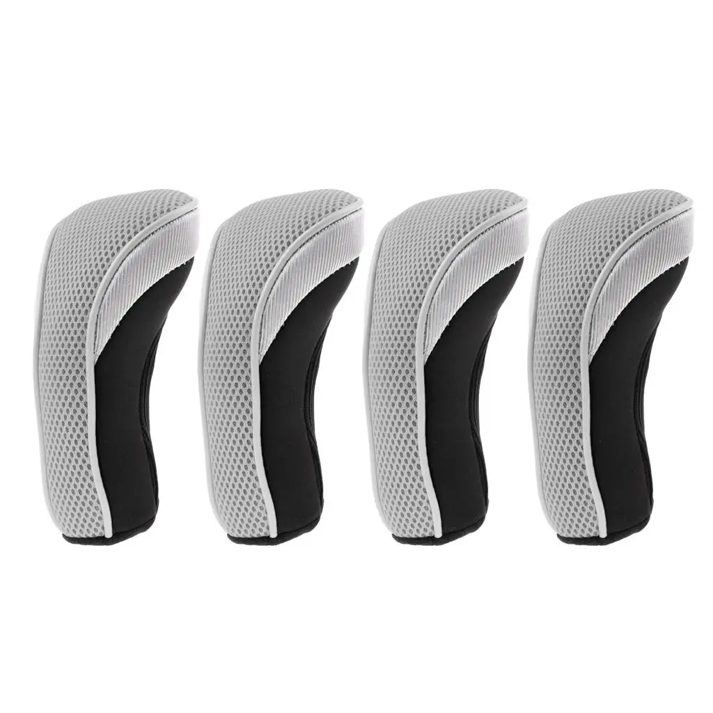 Golf Head Cover Sleeve Protector Lightweight Sandwich Gauze Case Golf Accessories for Hybrid Putter