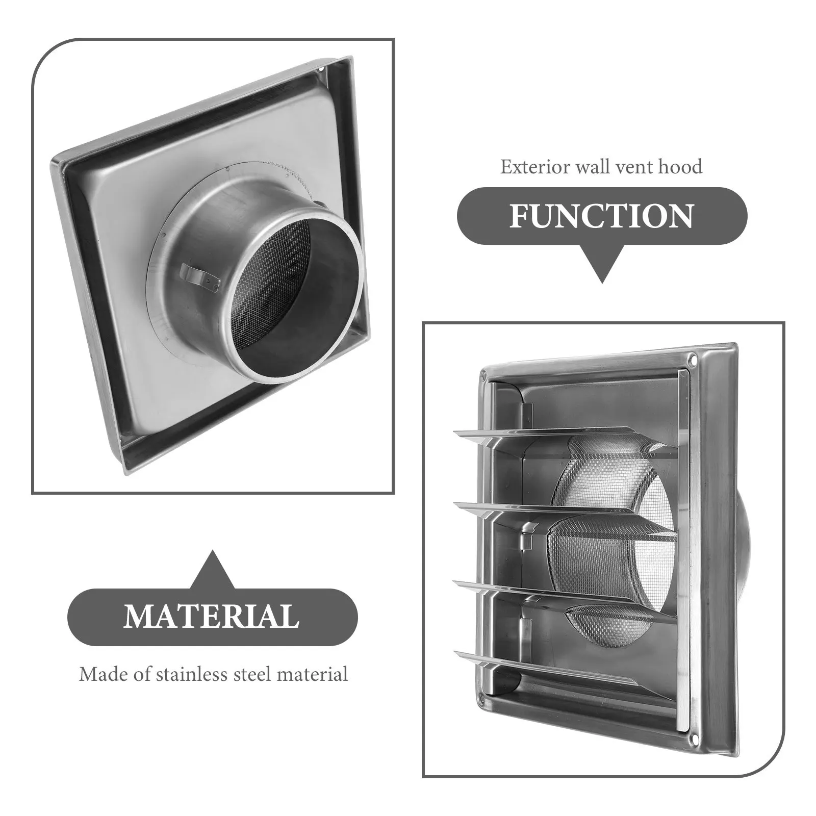 1 комплект, настенная вентиляционная