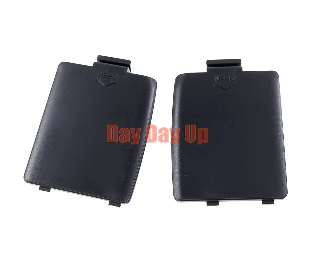 2 مجموعات ل GG اليسار اليمين البطارية الغطاء الخلفي ل Sega لعبة والعتاد غطاء البطارية L R الجانب غطاء البطارية