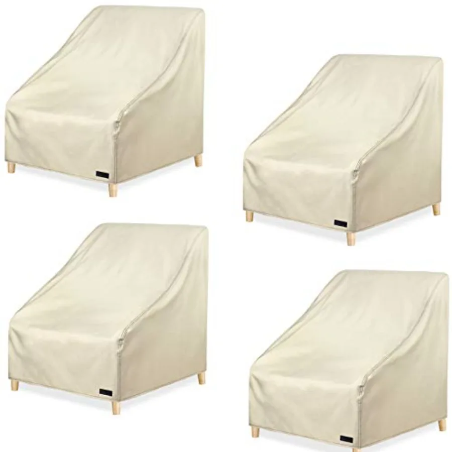 

Patio Chair Covers for Outdoor Furniture Waterproof Heavy Duty Lawn Patio Furniture Cover Deep Seat Dining Chair Covers 30W x 3