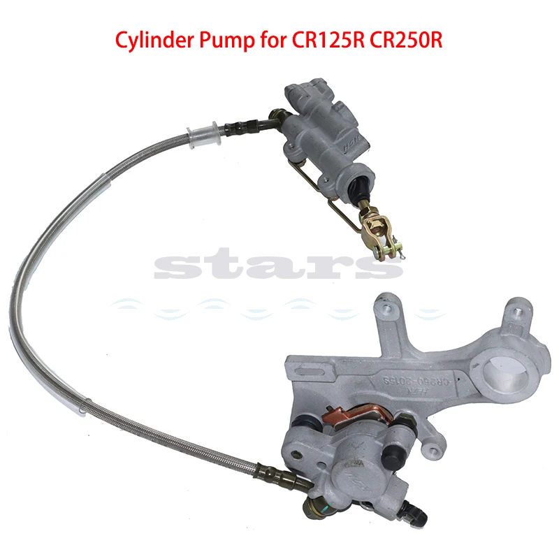 Rear Brake Caliper and Cylinder Pump For HONDA CR 125R 250R CRF250R CRF250X CRF450R CRF450RX CRF450X CRF450L CRF250RX