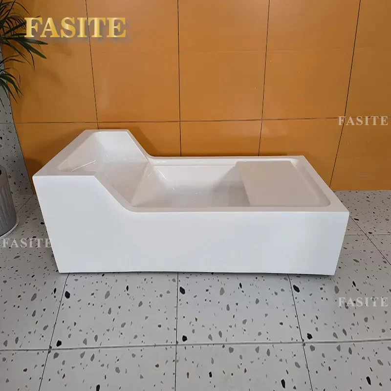 For Medical Equipment Independent Flushing Basin Trauma Cleaning Bed FRP Bathtub Durable Hospital Use Easy Clean