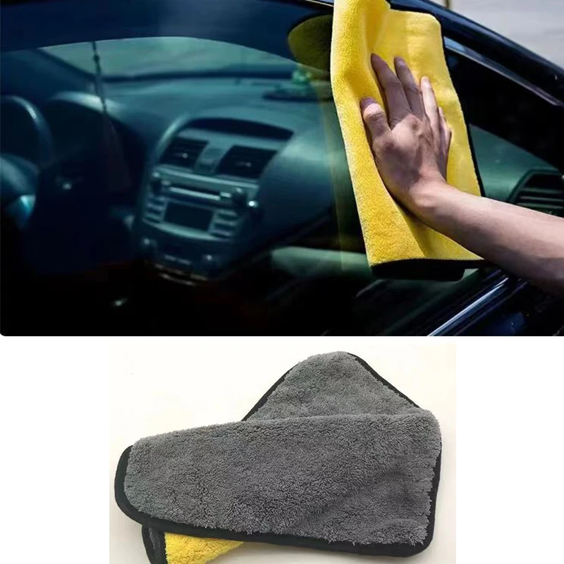 1PCS Car Microfiber Towel Grade Premium Microfiber Towels Drying Absorber Car Polishing Waxing Cleaning Detailing Cloth