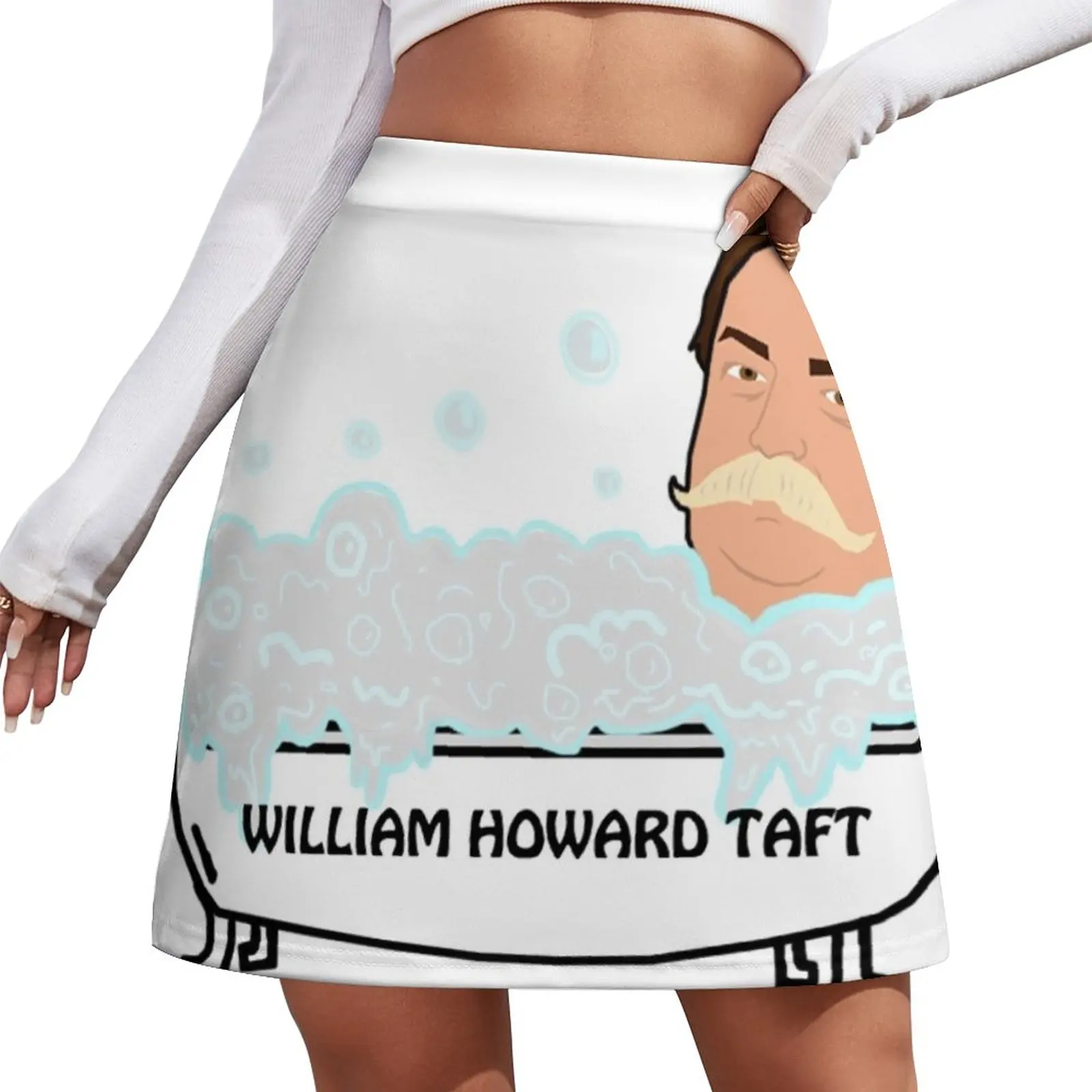 

William Howard Taft Tub Mini Skirt korean luxury clothing modest skirts for women