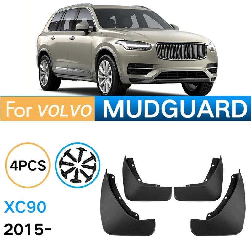 Guardabarros de coche para VOLVO XC90 2015-2023, accesorios de coche, 4 piezas