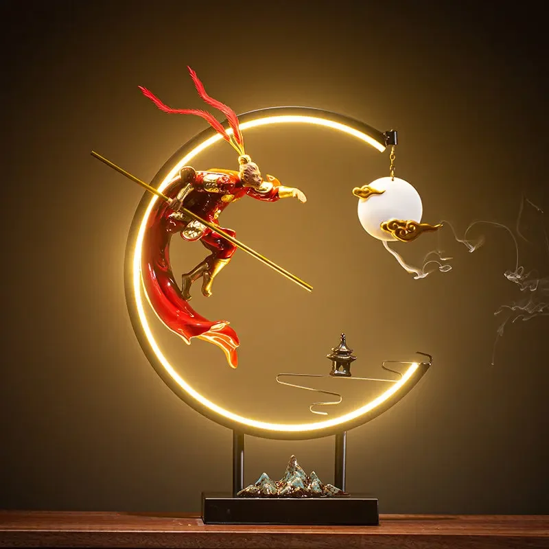 CL Mid-Autumn Festival Decorative Ornament New Chinese  Zen Hotel Entrance  Chang'e Flying to the Moon Gifts
