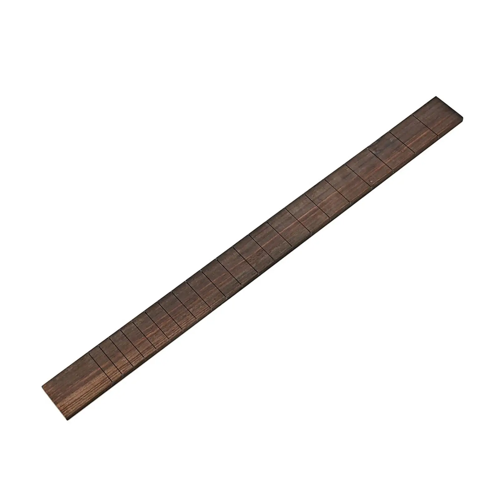 Rosewood 21 Frets Electric Guitar Neck Unfinished Fretboard Side Dots for DIY Guitar Replacement Projects