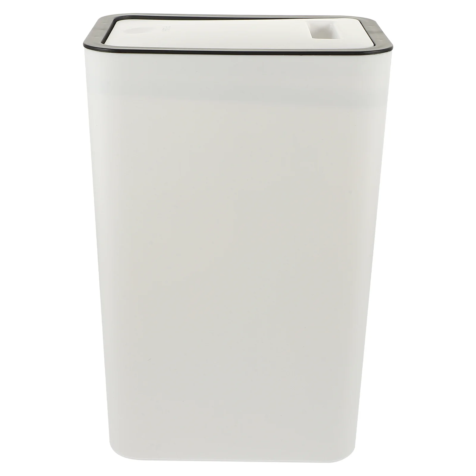 Slim Kitchen Bin: Practical and Convenient Press Type Trash Can with Lid for Kitchen Bathroom and More