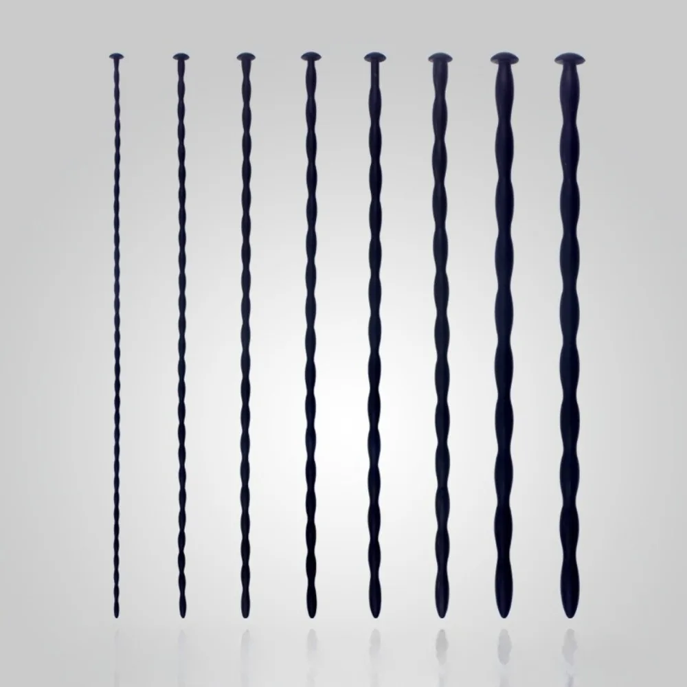 لينة سيليكون مجرى البول موسع الحصان العين عصا القضيب قضيب الذكور الاستمناء انسداد محفز القسطرة الجنس لعب للرجال #3