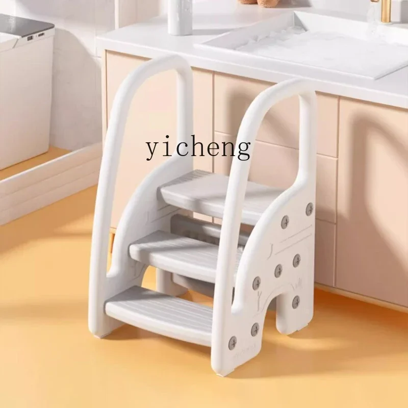 Hand Washing Step Stool Children Infants And Toddlers Face Washing Stairs Washstand Step Stool Foot Pedal Increase