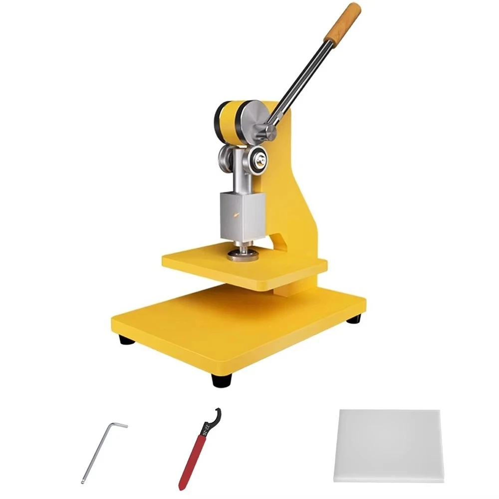 E1MAX Manual Die Cutting Machine – 21mm Large Stroke Pressure Machine for Die Cutting, Punching, Flattening & Stamping