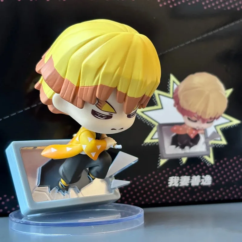 

Demon Slayer Dimension Break Vol.1 Trendy Toy Blind Box Cute Desktop Ornament Tanjiro Nezuko Peripheral Figure Surprise Bag Gift