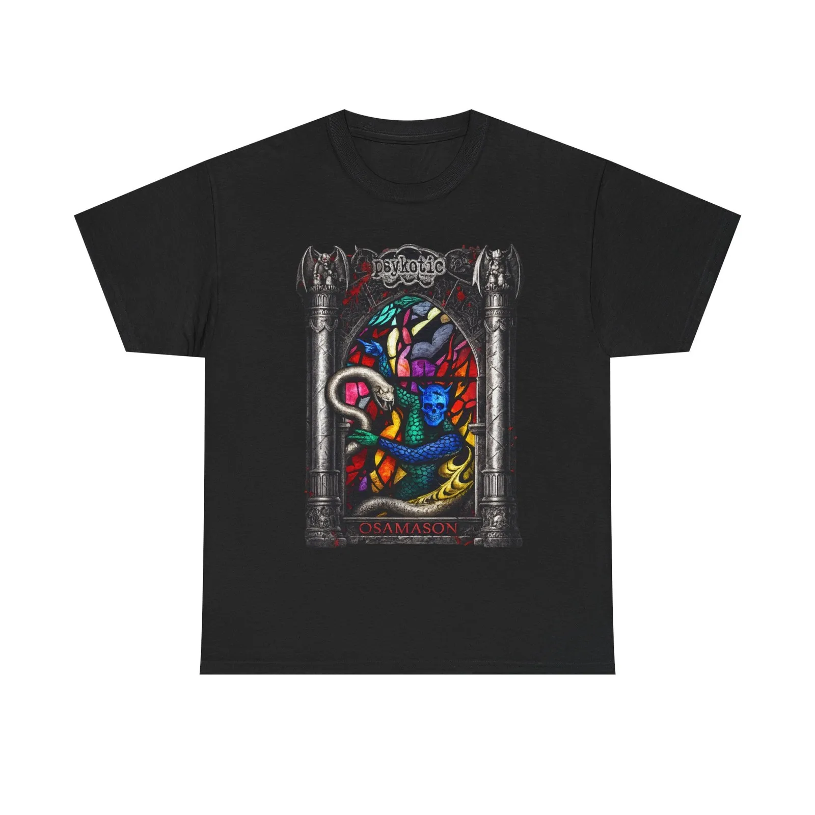 Osamason Jumpout Psykotic Tour Stained Glass Tee TShirt Album Merch  All Sizes