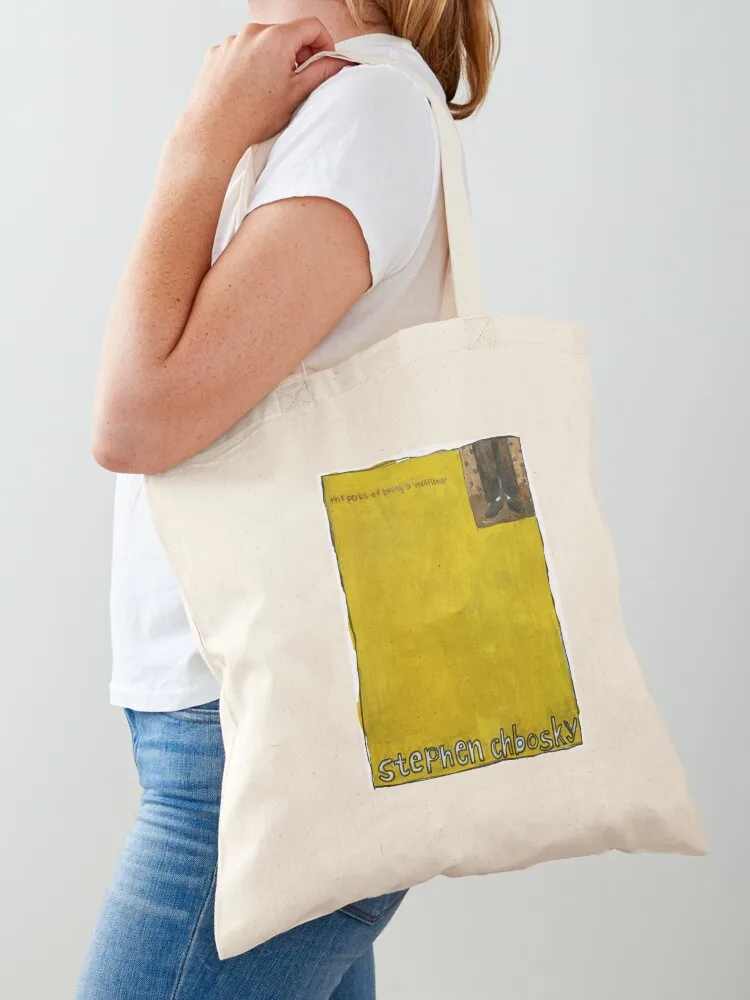 

the perks of being a wallflower book cover Tote Bag Handbags women hand bag shopper bag women free delivery bags