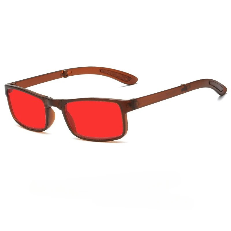 Ultra-Lightweight Foldable Night Vision Glasses Anti-Blue Light Portable Protective Eyewear for Smartphone Use Computer Gaming