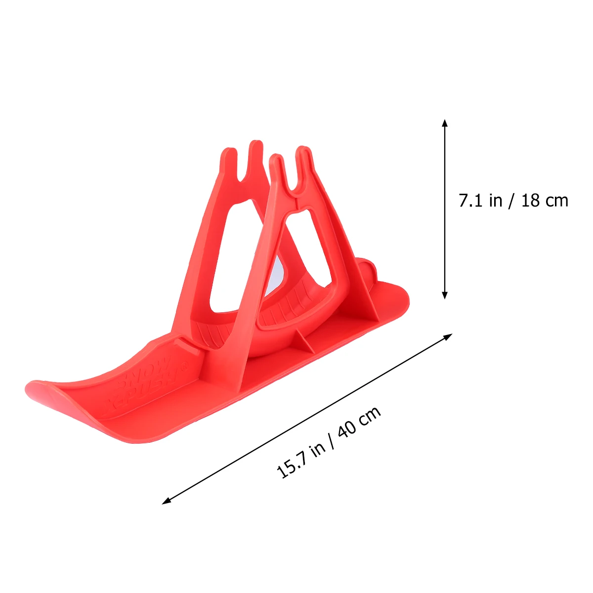 

Plastic Snow Ski Board Set Kids Ski Equipment Toy All Weather Use Mountain Skating Park Balance Skills