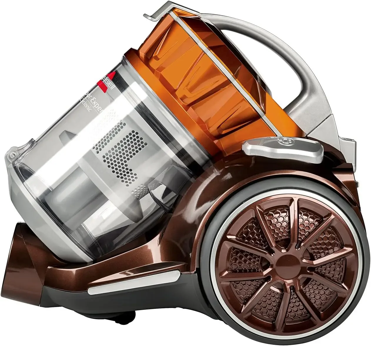 Aspirador canister sem saco multicicônico Expert Hard Floor, 1547 - laranja queimado com fio