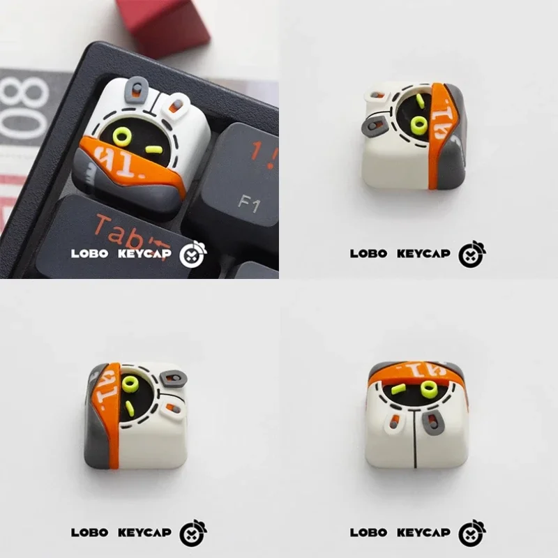 Zenless Zone Zero Anime Keycap Bangboo keycaps Mechanical Keyboard caps Decoration Artisan Keycaps 3D Resin Point Key Caps