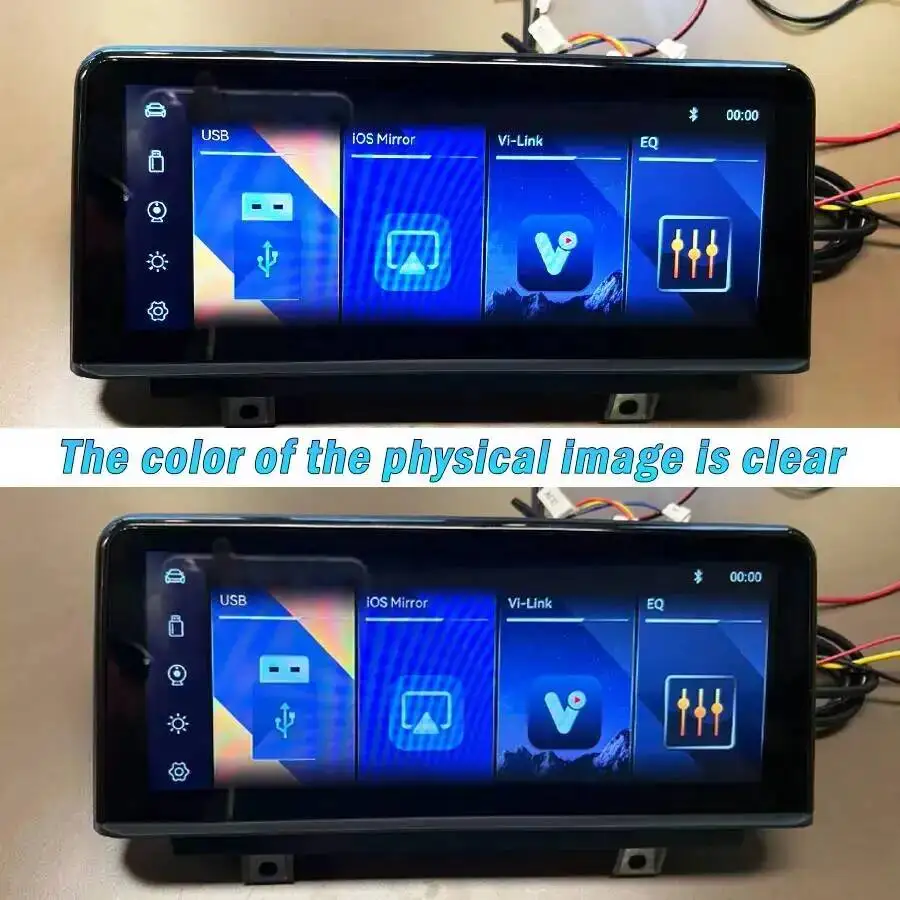 10.25inch Screen Video Vi Link Recorder For BMW X1 X2 X3 CIC CCC 2006 - 2017 Car Multimedia Carplay Android Auto Carplay Linux