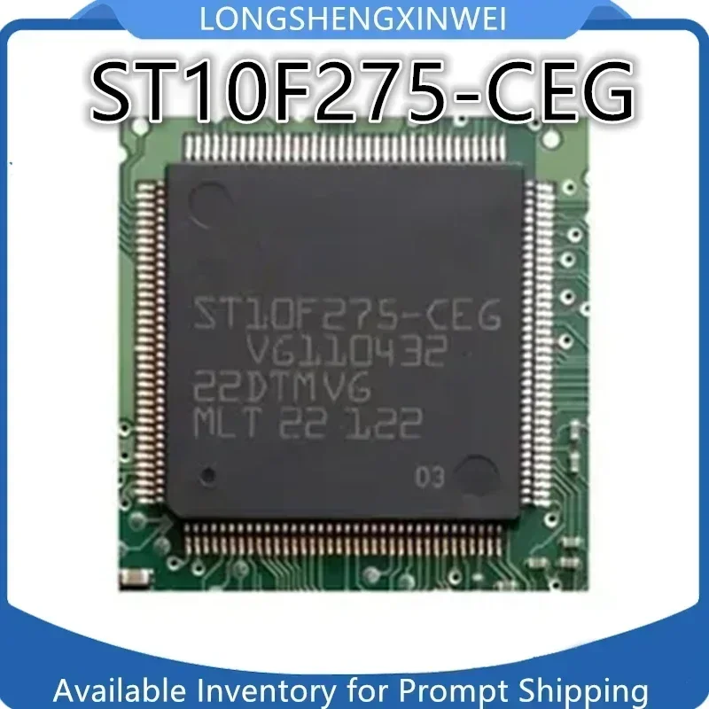 1PCS New Original ST10F275-CEG ST10F275  Thick Thin Body TQFP144 Automotive Computer Board CPU Chip