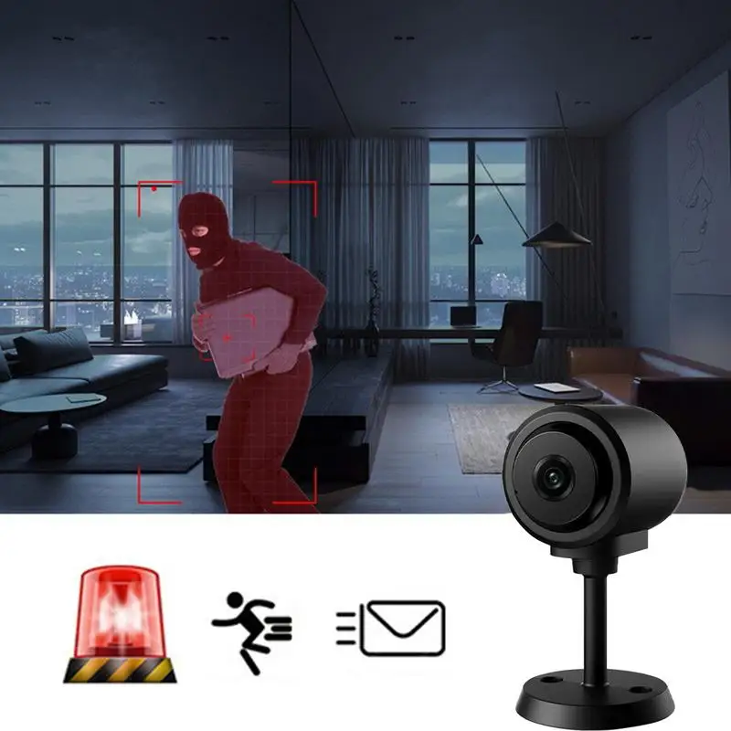 Камера безопасности, наружная камера безопасности, внутренняя широкоугольная камера для собак, ИК-камера ночного видения, обнаружение движения, монитор для детей и домашних животных, 2-сторонний